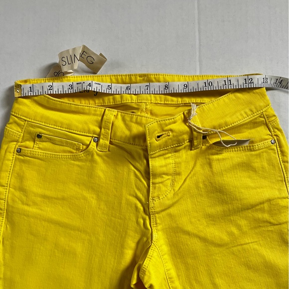 Ann Taylor Modern Fit Yellow Jeans - Picture 4 of 7